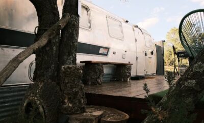 Silver Bullet Airstream at El Mistico Glamping Ranch